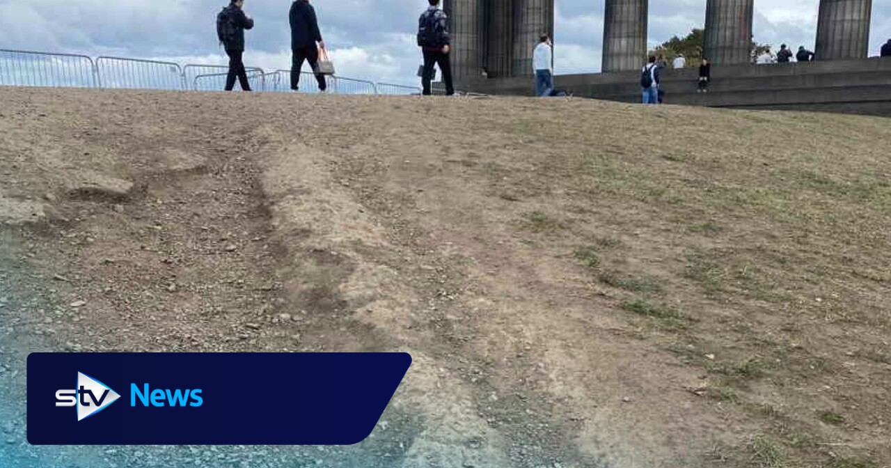 Edinburgh landmark Calton Hill facing 'erosion emergency' after grass cut too short by council