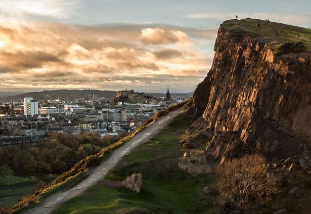A picture of Arthur's Seat