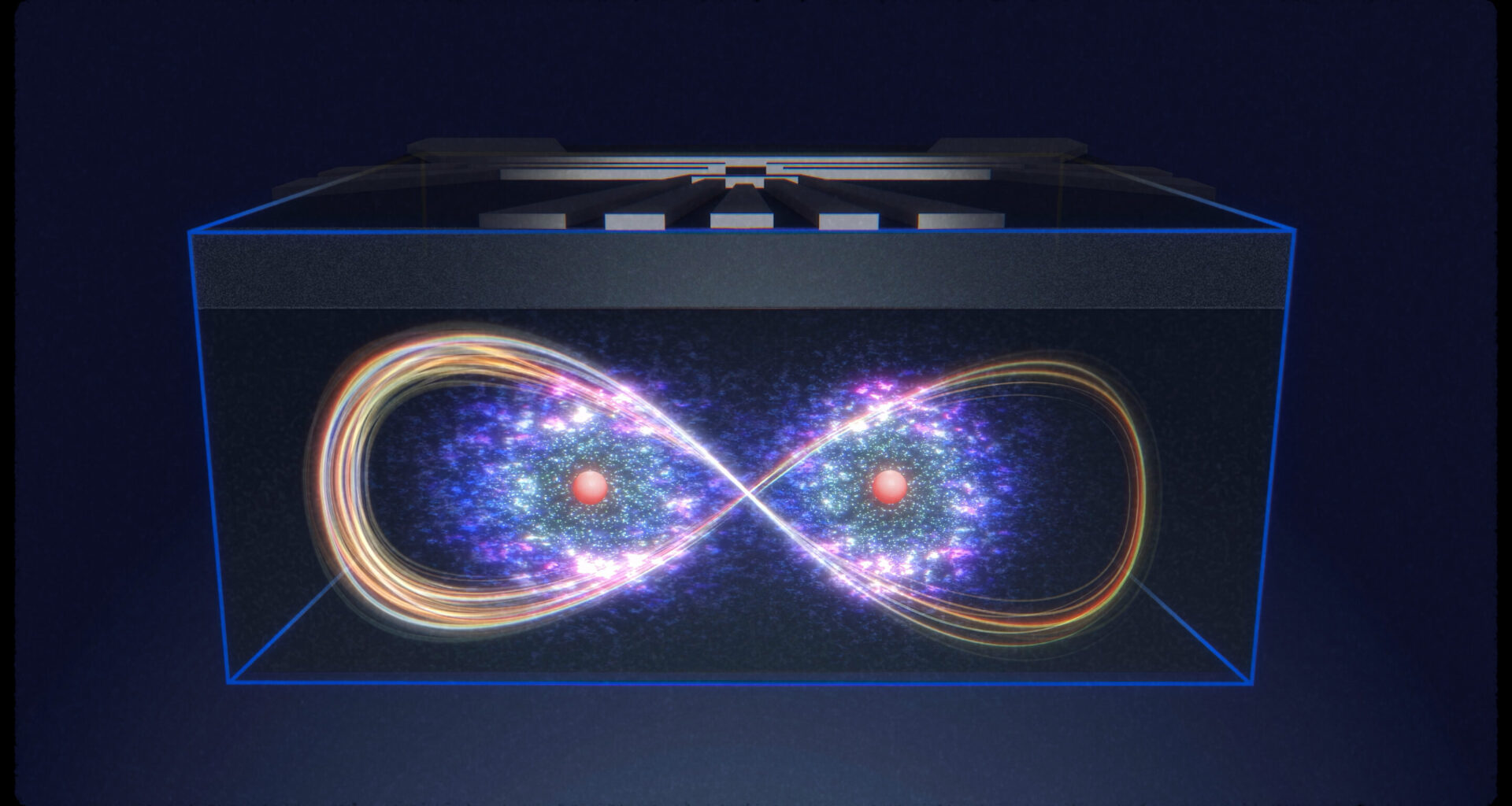 Quantum computing engineers get atoms chatting long distance