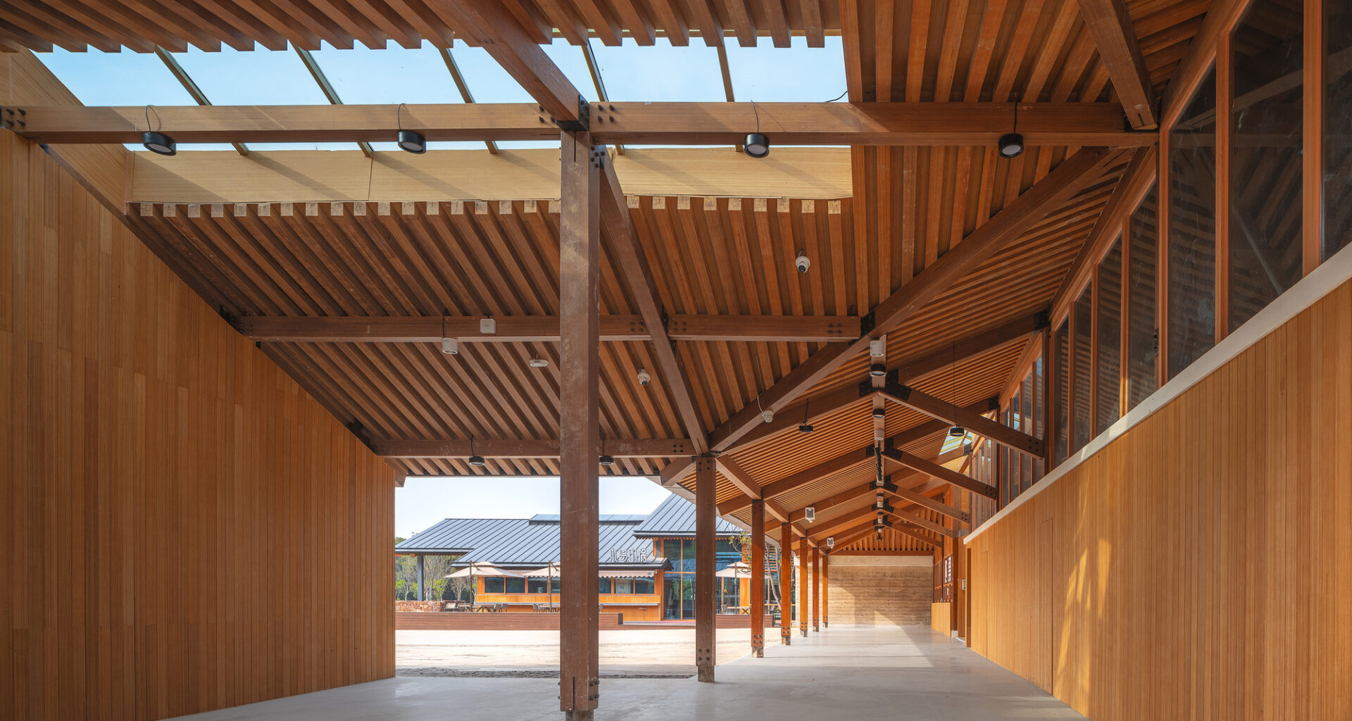 Ancillary Facilities in the Tangshan Ape-man Cave Scenic Area / AESEU Architectural Technology and Art studio
