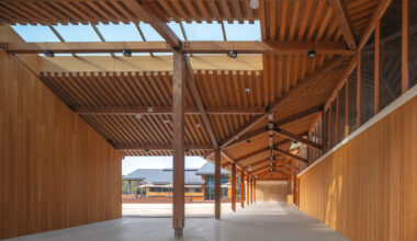 Ancillary Facilities in the Tangshan Ape-man Cave Scenic Area / AESEU Architectural Technology and Art studio