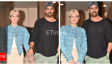 Jolly LLB 3 star Akshay Kumar steps out in style with wife Twinkle Khanna for a movie night - See photos |