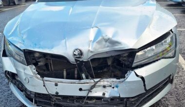 Ballymagorry: Man arrested after PSNI car rammed leaving two officers injured