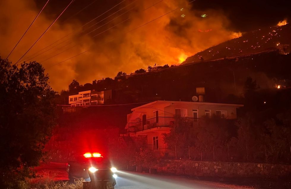 Fires in Turkey