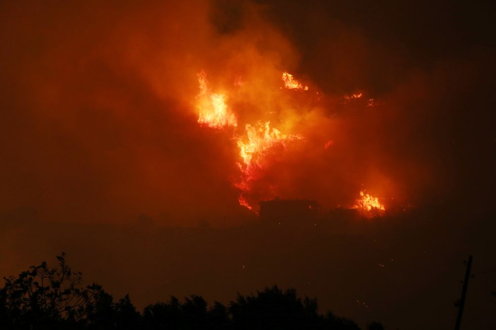 Fires in Turkey