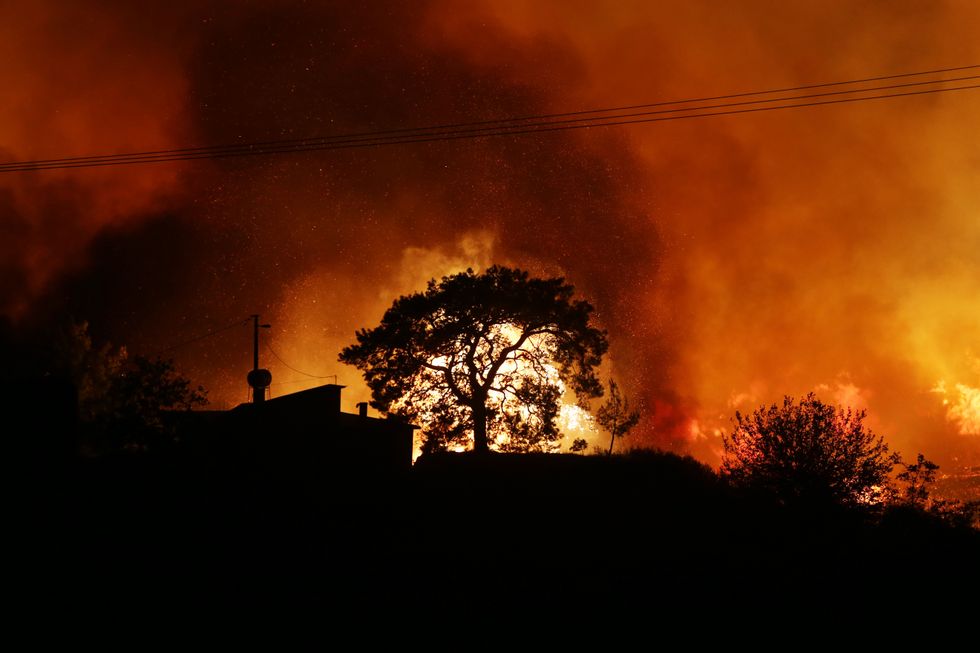 Fires in Turkey