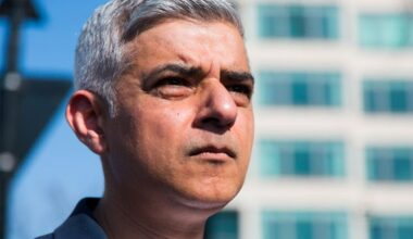 Sadiq Khan mayor of London