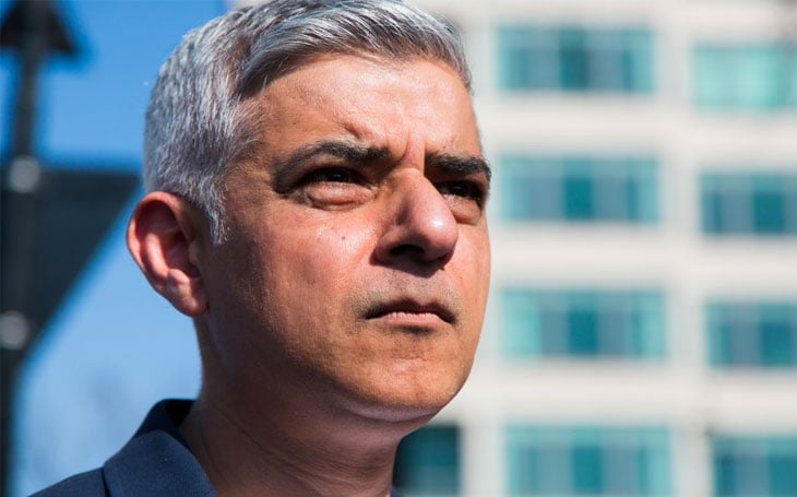 Sadiq Khan mayor of London