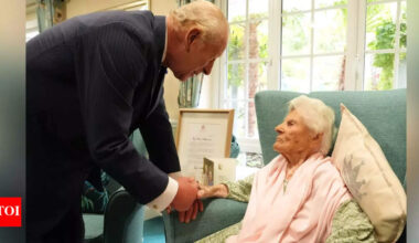 World’s oldest woman, 116, meets King Charles in historic royal visit honouring a century of life, legacy and longevity | World News