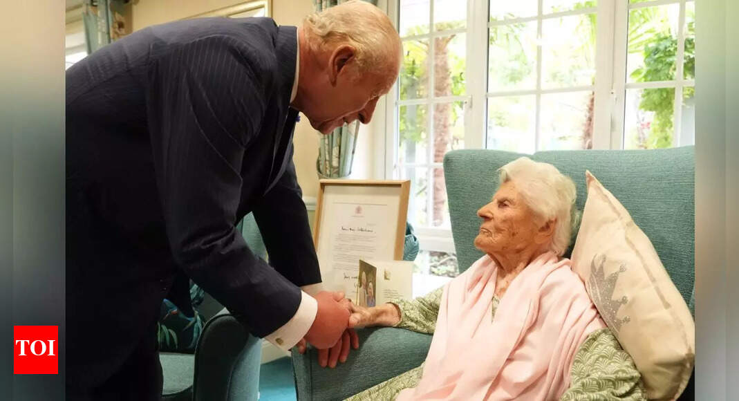 World’s oldest woman, 116, meets King Charles in historic royal visit honouring a century of life, legacy and longevity | World News