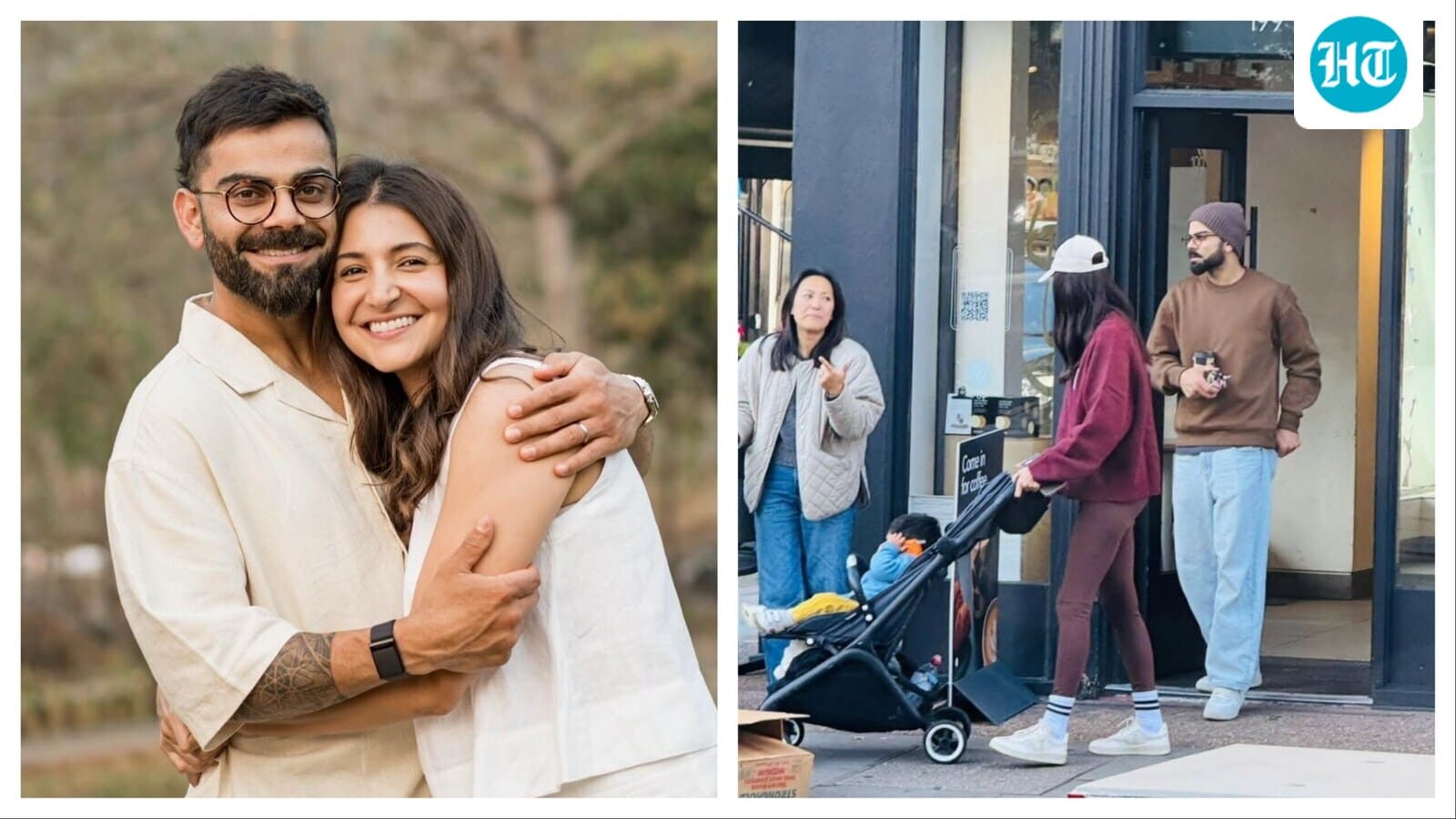 Anushka Sharma, Virat Kohli take son Akaay out for a stroll in London, fans gush over their 'happy family vibes'