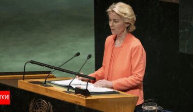 ‘Gaza must be rebuilt’: EU to set up Palestine donor group for Gaza reconstruction; Von der Leyen calls for two-state solution