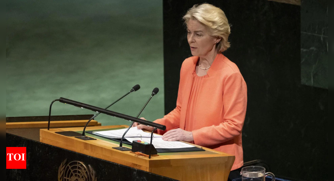 ‘Gaza must be rebuilt’: EU to set up Palestine donor group for Gaza reconstruction; Von der Leyen calls for two-state solution