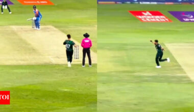Haris Rauf made jets downing gesture not once but twice against India - watch | Cricket News