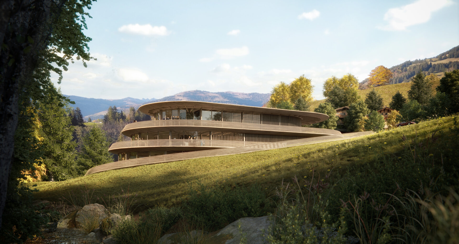 Foster + Partners Gains Approval for Timber Residential Project in Switzerland