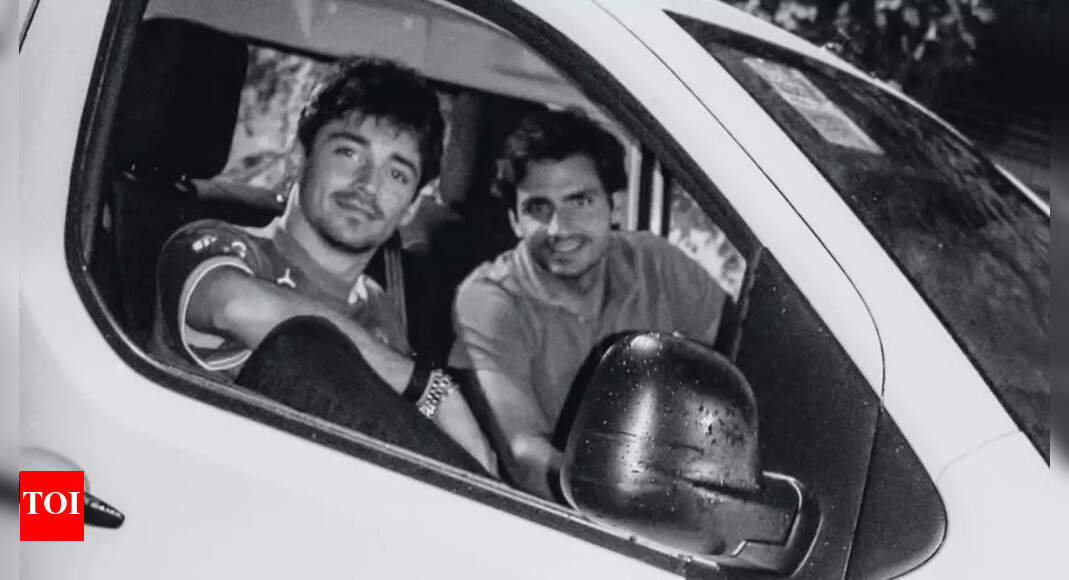 Carlos Sainz drives Charles Leclerc to Monaco in rented van after Azerbaijan Grand Prix, Ferrari star calls him “10/10 chauffeur" | Formula One News