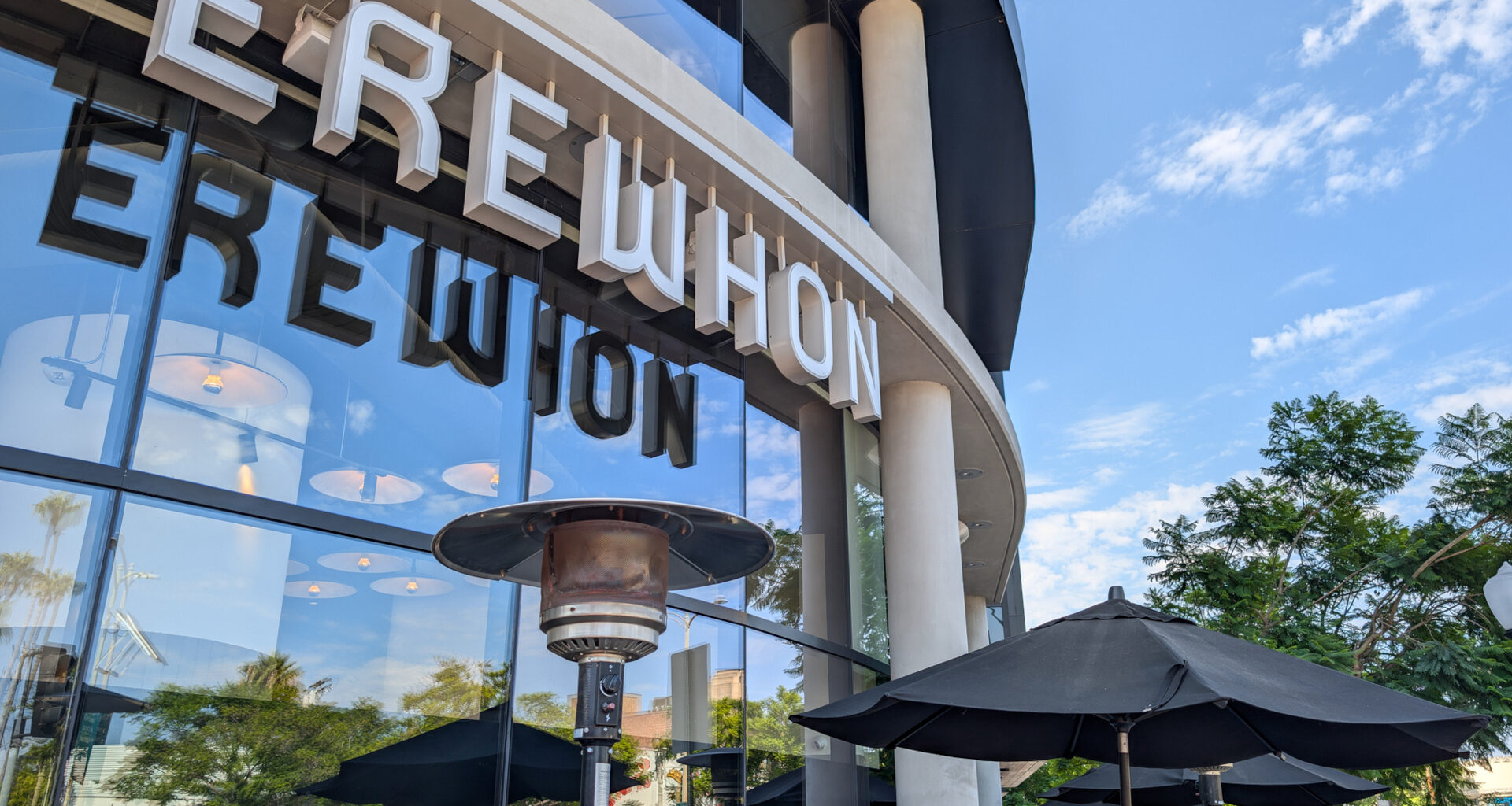 Culver City, California - September 07, 2024: Exterior of the Erewhon grocery store on Culver Boulevard.