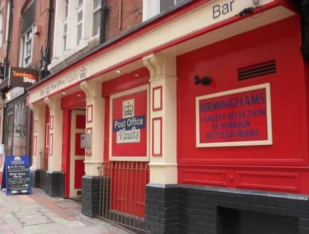 The Post Office Vaults pub in Birmingham closed in June this year