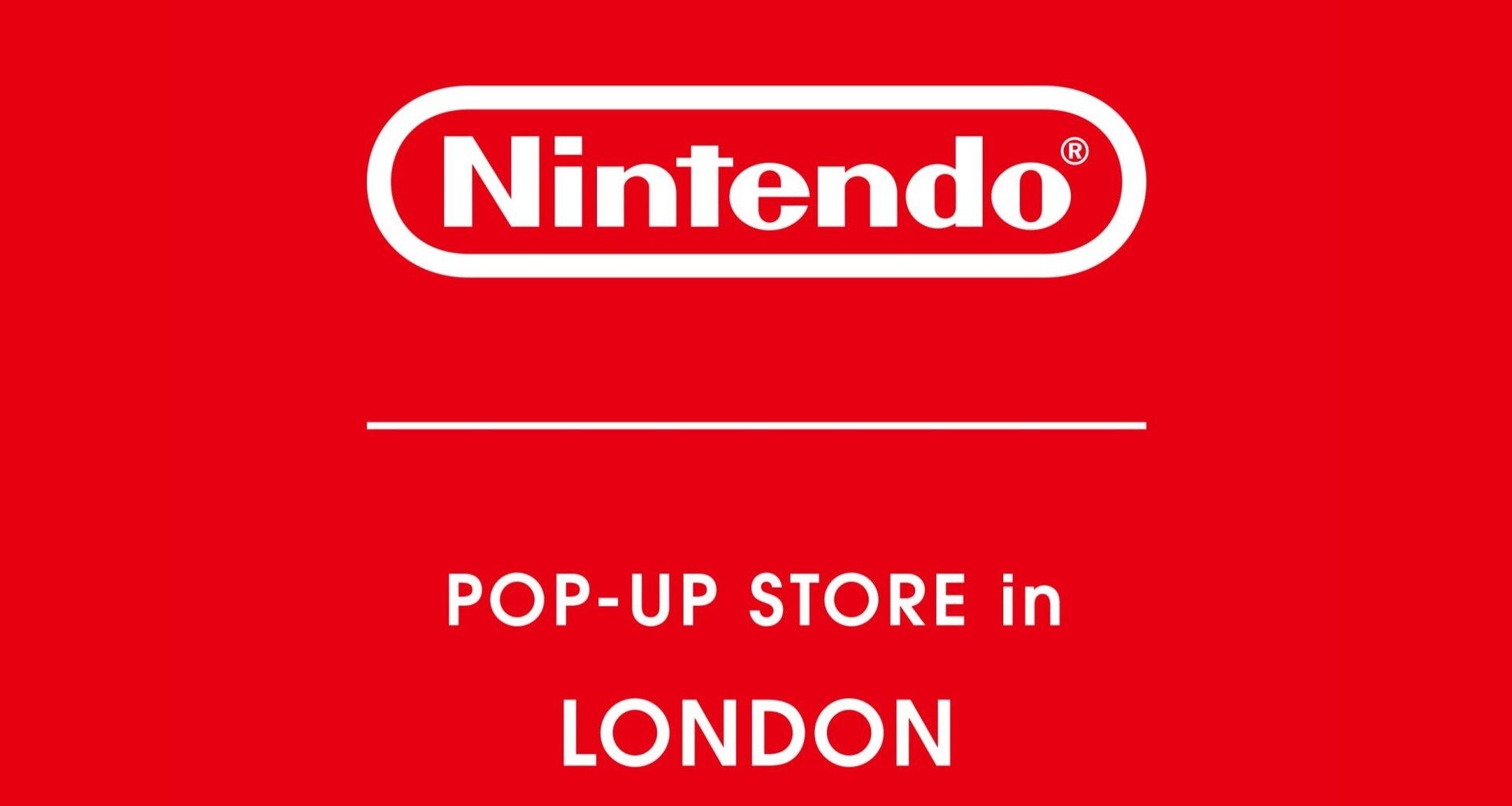 Nintendo Announces Pop-Up Store In London, Opening Next Month