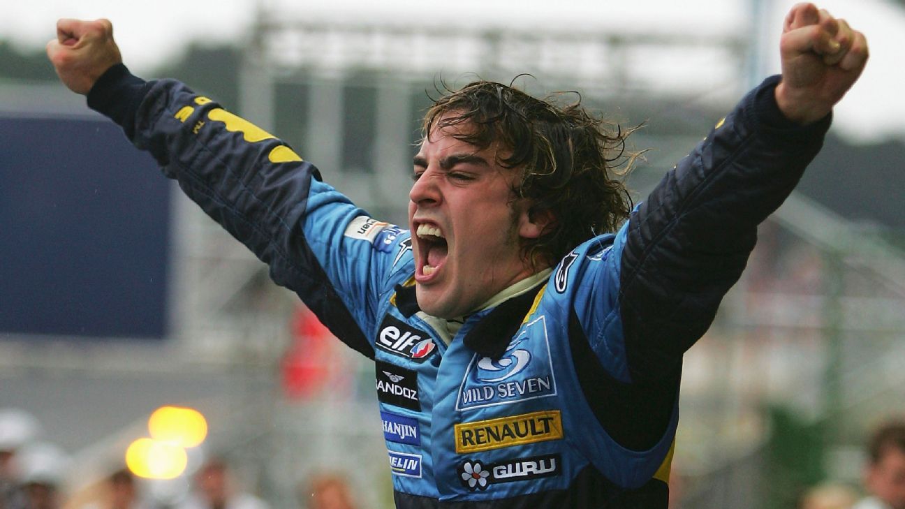 Alonso's first F1 title, 20 years later: 'He was just another level'