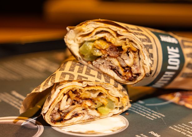 The shawarma's are priced from £5.70 each, and can be customised with a range of salads and sauces