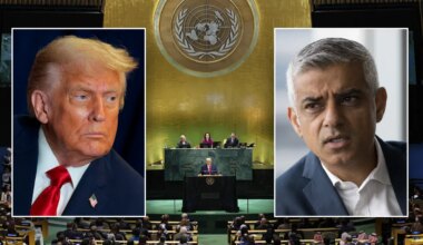 London Mayor Khan hits back after Trump's 'sharia law' accusation at UN