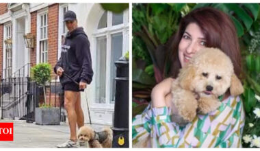 Akshay Kumar’s pet dog Jeeves moves from London to Mumbai, staff give him an adorable nickname; fans call it, 'typical Marathi ghar thing' |