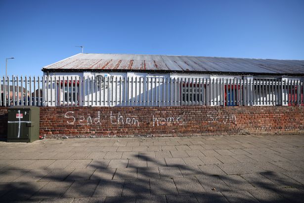 Graffiti on Havelock Road in Bootle