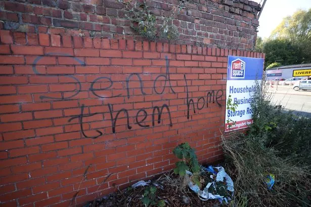 Graffiti in Litherland, Liverpool