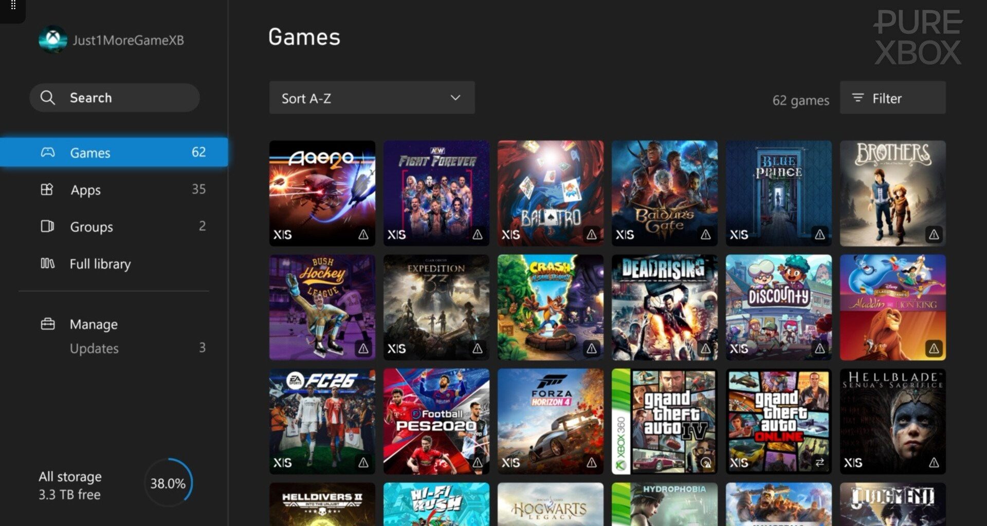 Xbox Bug Sees Games Disappearing And Showing Triangles With Exclamation Marks