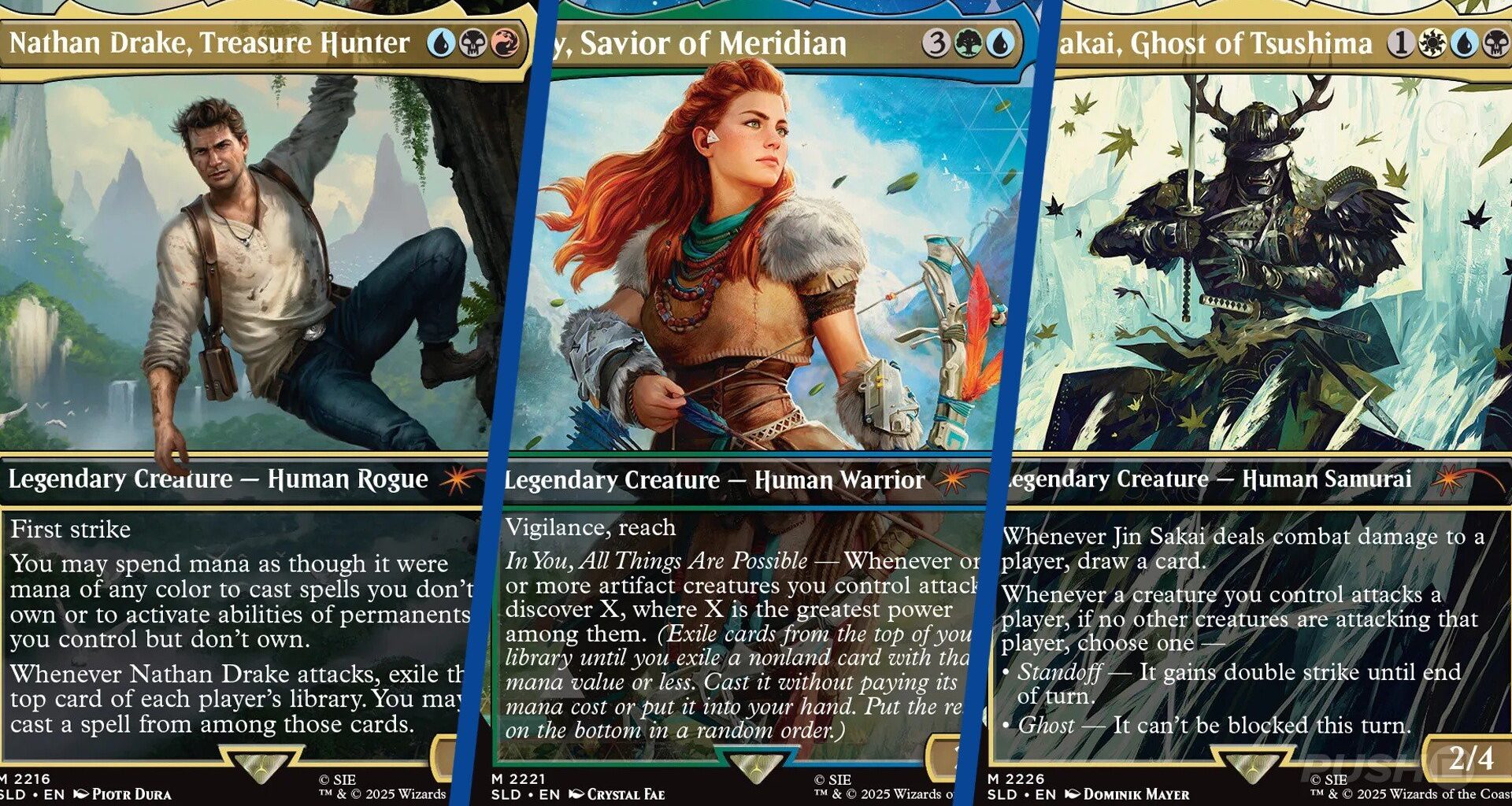 Oh No! Sony Reveals Stunning PlayStation Themed Magic: The Gathering Trading Cards