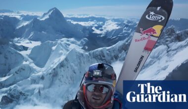 Polish climber makes history skiing down Everest without bottled oxygen | Mountaineering