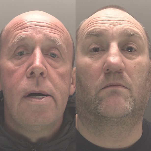 Joseph Toole, 55, (L) and Lawrence Hill, 52 (R)