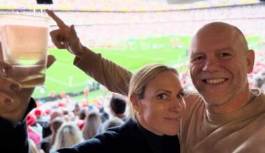 Zara Tindall and Mike Tindall represent royals at Women's Rugby World Cup as Kate Middleton sends message