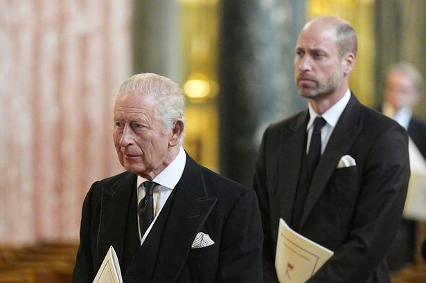 King Charle and Prince William 