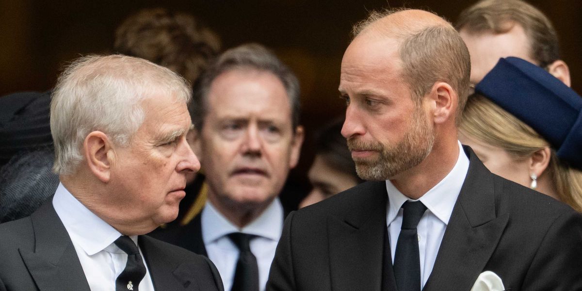 Prince William 'fired secret warning to Prince Andrew' as disgraced duke giggled at funeral