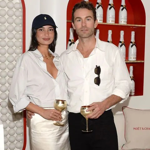 Courtesy of Moet & Chandon  Kelsey Merritt and Chace Crawford