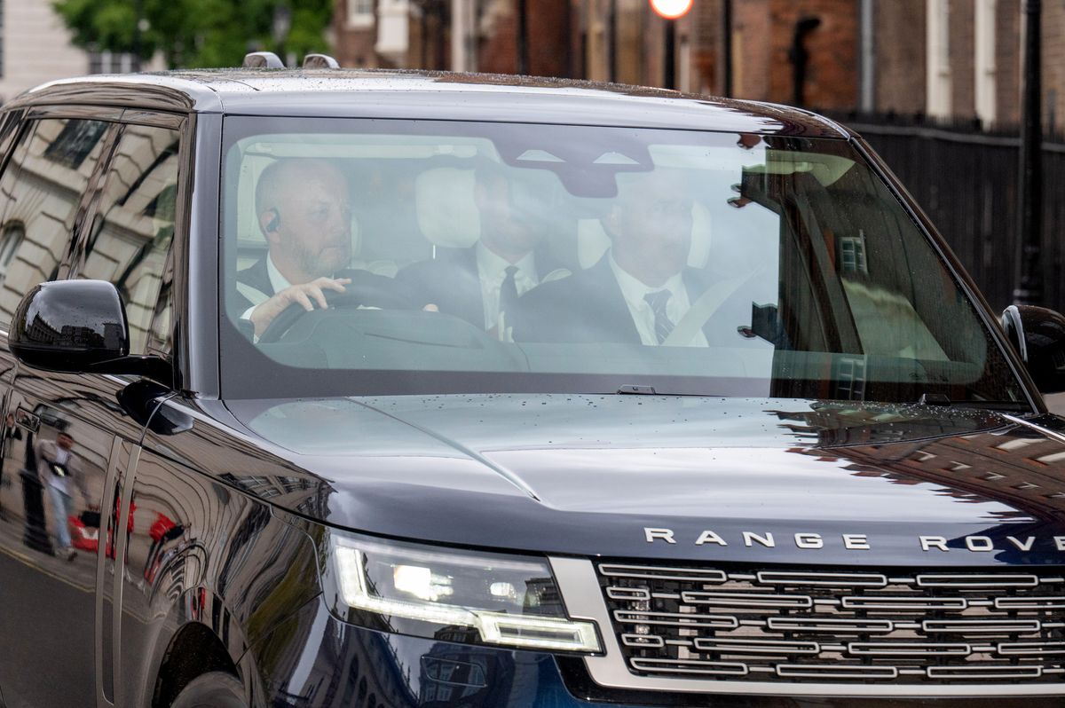 Prince Harry reunited with his dad at Clarence House on Sept. 10, 2025