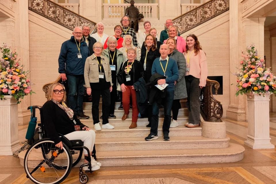 A busload of campaigners from Co Fermanagh made the journey to Stormont for the debate