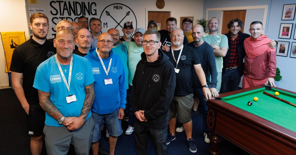 The team helping save and change the lives of men in Glasgow