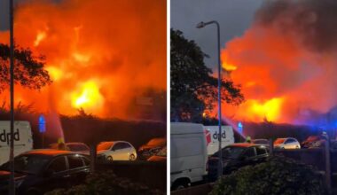 Hindu centre Cleveland Road Ilford damaged in fire
