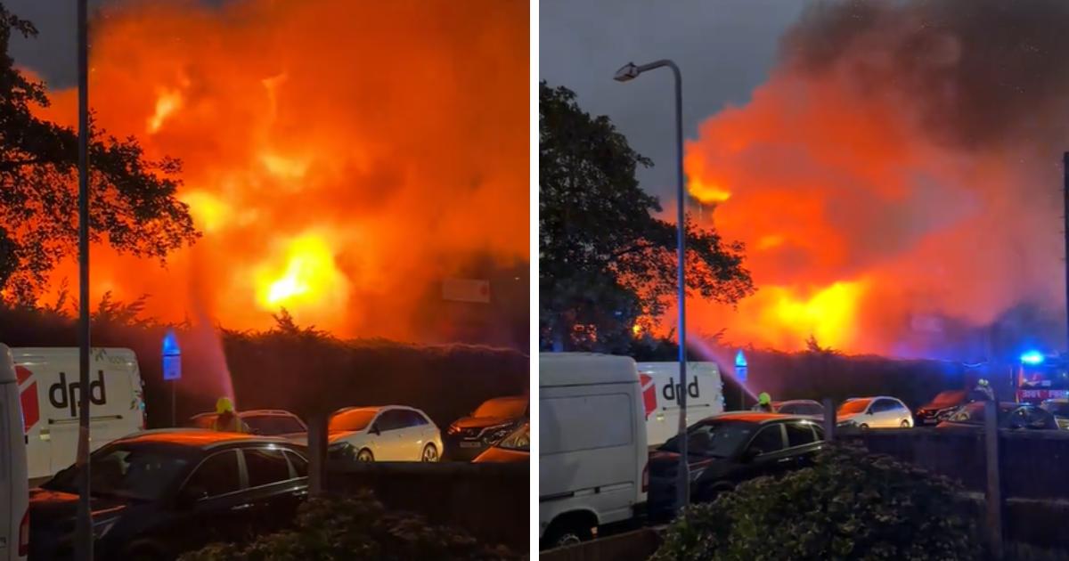 Hindu centre Cleveland Road Ilford damaged in fire