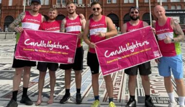 Friends walk from Bradford to Blackpool for Candlelighters
