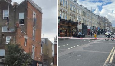 Kilburn High Road police incident: Stabbed man in hospital