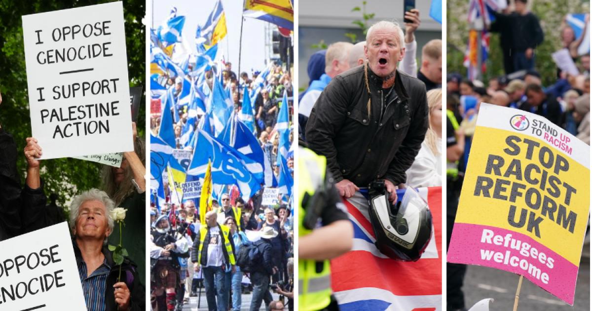 Full list of Edinburgh road closures amid 4 major protests on Saturday