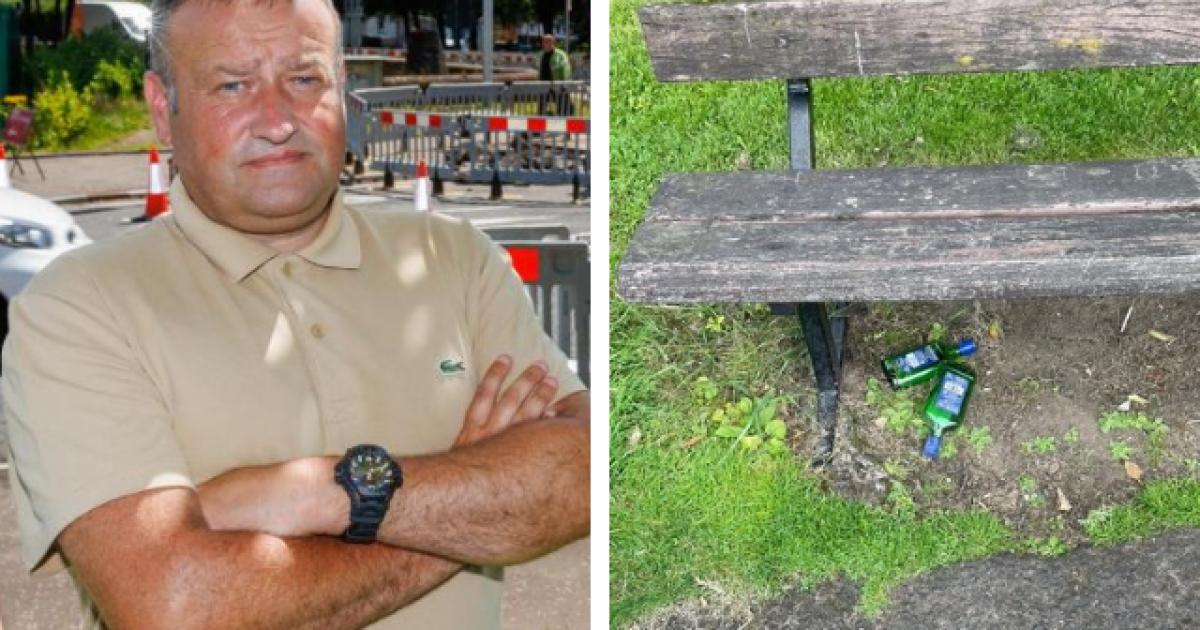 Park in Renfrew 'now beyond acceptable' over littering