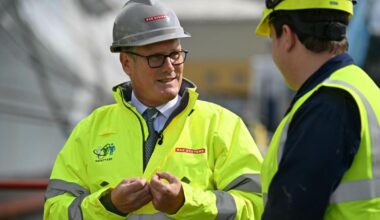 Starmer hopes £10bn deal to build Norwegian warships in Glasgow is first of many