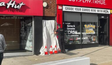 Dead body found in Pizza Hut alleyway in Bitterne