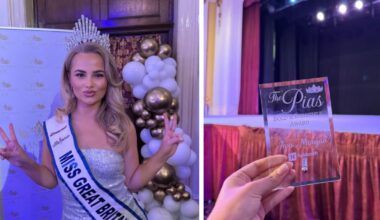 Ayr's Miss Great Britain Ava Morgan scoops national award