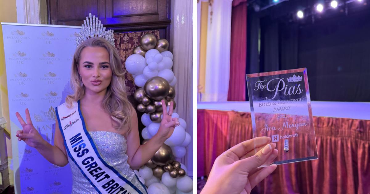 Ayr's Miss Great Britain Ava Morgan scoops national award
